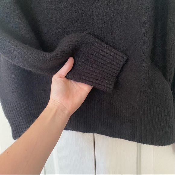 Madewell Black Dillon Mockneck Pullover Sweater - Picture 10 of 10